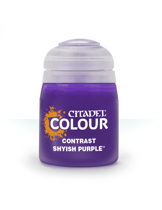 CONTRAST: SHYISH PURPLE