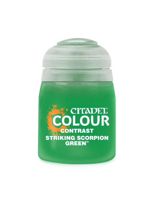 CONTRAST: STRIKING SCORPION GREEN