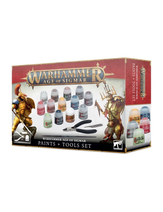 WARHAMMER AGE OF SIGMAR PAINTS + TOOLS
