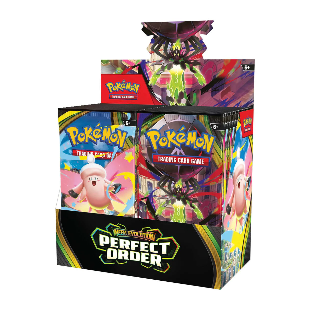 POKÉMON TCG: MEGA EVOLUTION – PERFECT ORDER BOOSTER DISPLAY