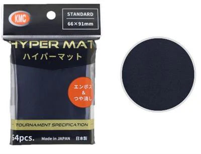 KMC STANDARD SLEEVES - HYPER MAT BLACK (64)