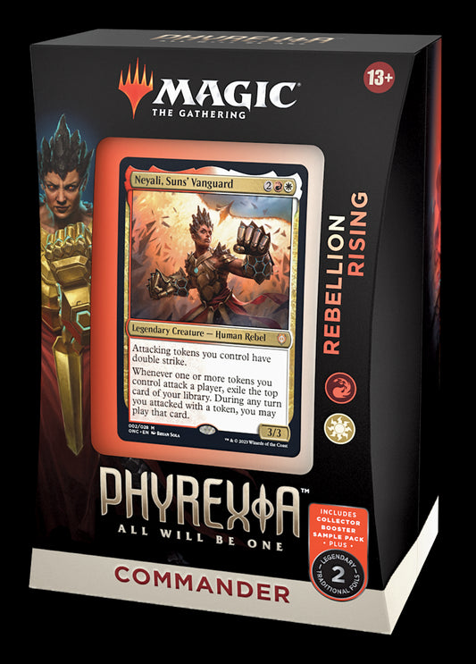 PHYREXIA ALL WILL BE ONE: REBELLION RISING COMMANDER DECK
