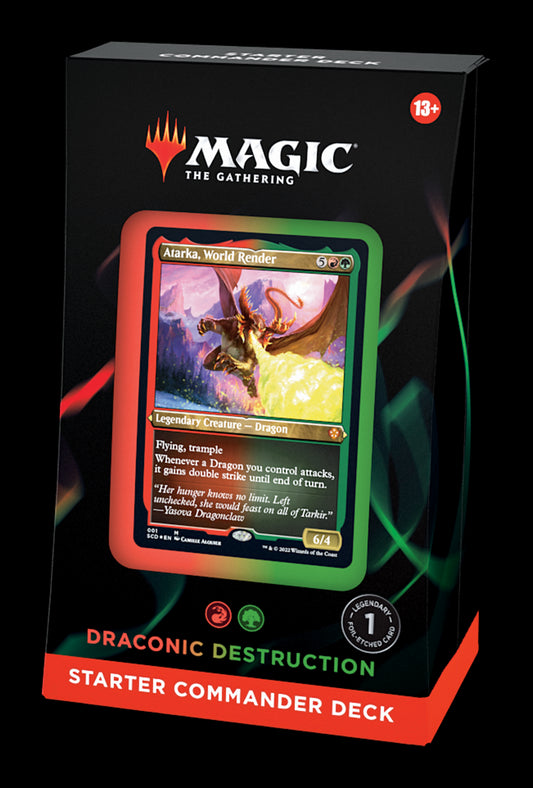 DRACONIC DESTRUCTION STARTER COMMANDER DECK