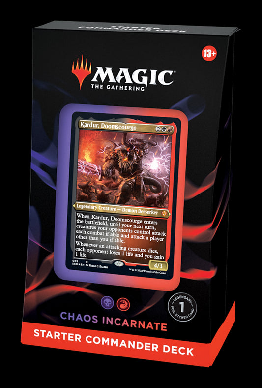 CHAOS INCARNATE STARTER COMMANDER DECK
