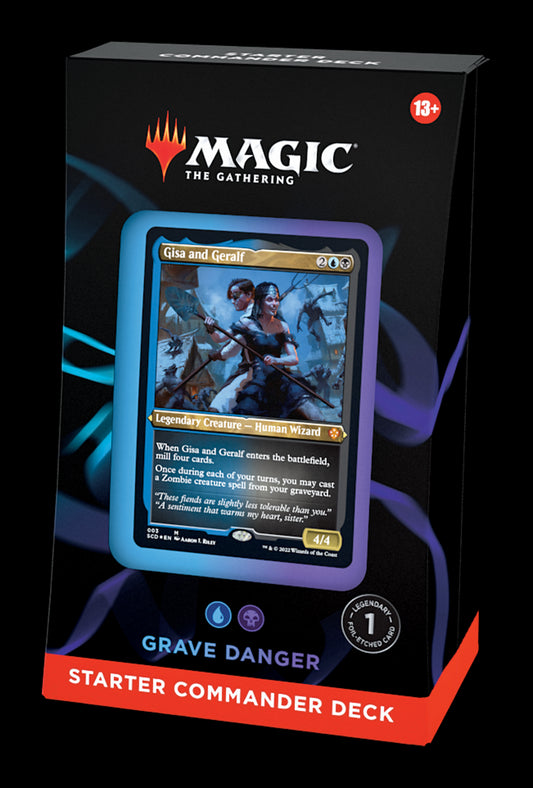 GRAVE DANGER STARTER COMMANDER DECK