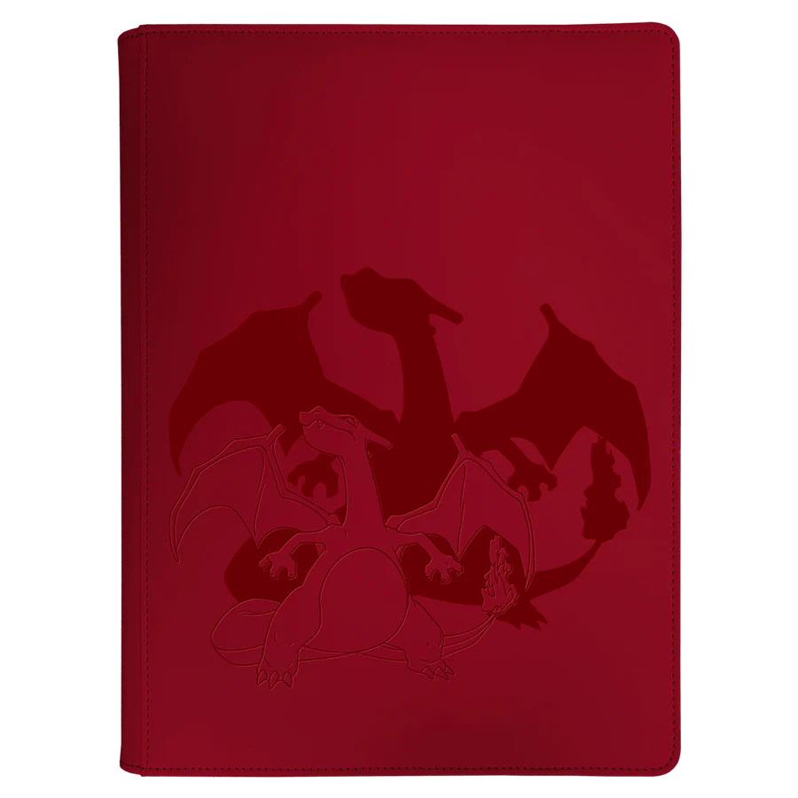 ULTRA PRO: ELITE SERIES: CHARIZARD 9-POCKET ZIPPERED PRO-BINDER® FOR POKEMON
