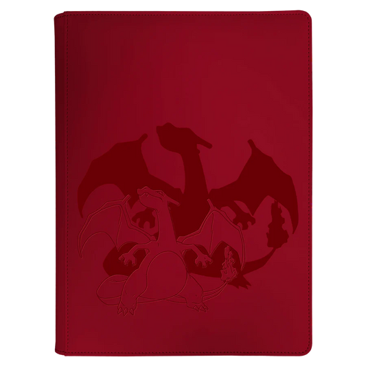 ULTRA PRO: ELITE SERIES: CHARIZARD 9-POCKET ZIPPERED PRO-BINDER® FOR POKEMON