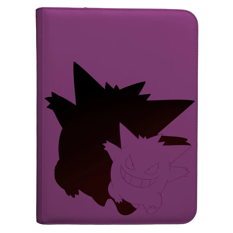 ULTRA PRO: ELITE GENGAR 9-POCKET ZIPPERED PRO BINDER FOR POKÉMON