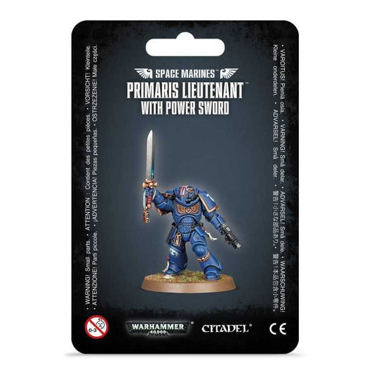 SPACE MARINES: PRIMARIS LIEUTENANT WITH POWER SWORD