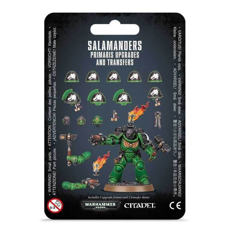 SALAMANDERS PRIMARIS UPGRADES & TRANSFERS