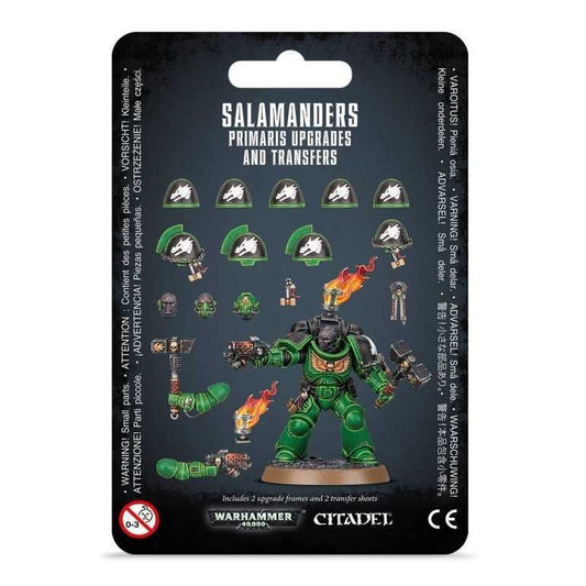 SALAMANDERS PRIMARIS UPGRADES & TRANSFERS