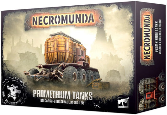 NECROMUNDA: PROMETHIUM TANKS ON CARGO-8 TRAILER