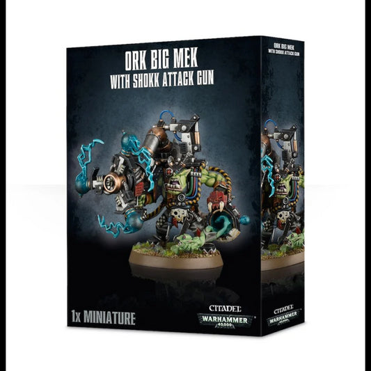 ORKS: BIG MEK WITH SHOKK ATTACK GUN