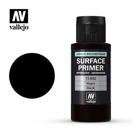 VALLEJO: BLACK PRIMER (60 ML)