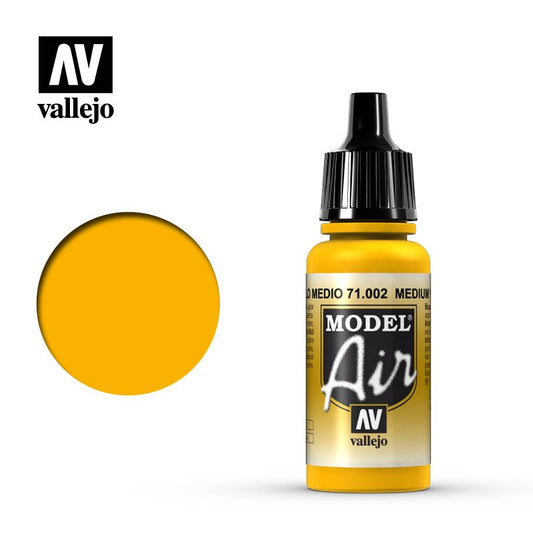 VALLEJO MODEL AIR: MEDIUM YELLOW