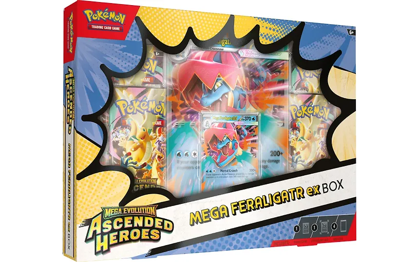 POKÉMON TCG: MEGA FERALIGATR EX BOX