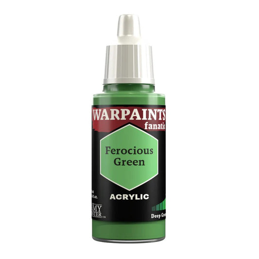 ARMY PAINTER: WARPAINTS FANATIC FEROCIOUS GREEN