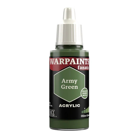 ARMY PAINTER: WARPAINTS FANATIC ARMY GREEN