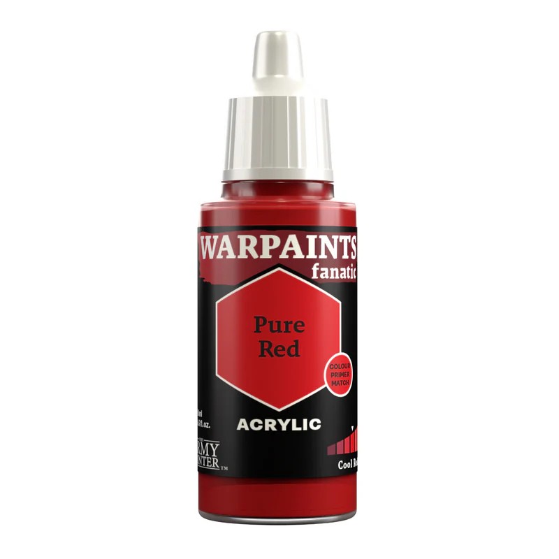 ARMY PAINTER: WARPAINTS FANATIC PURE RED