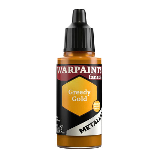 ARMY PAINTER: WARPAINTS FANATIC METALLIC GREEDY GOLD