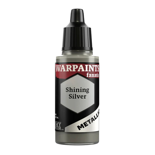 ARMY PAINTER: WARPAINTS FANATIC METALLIC SHINING SILVER