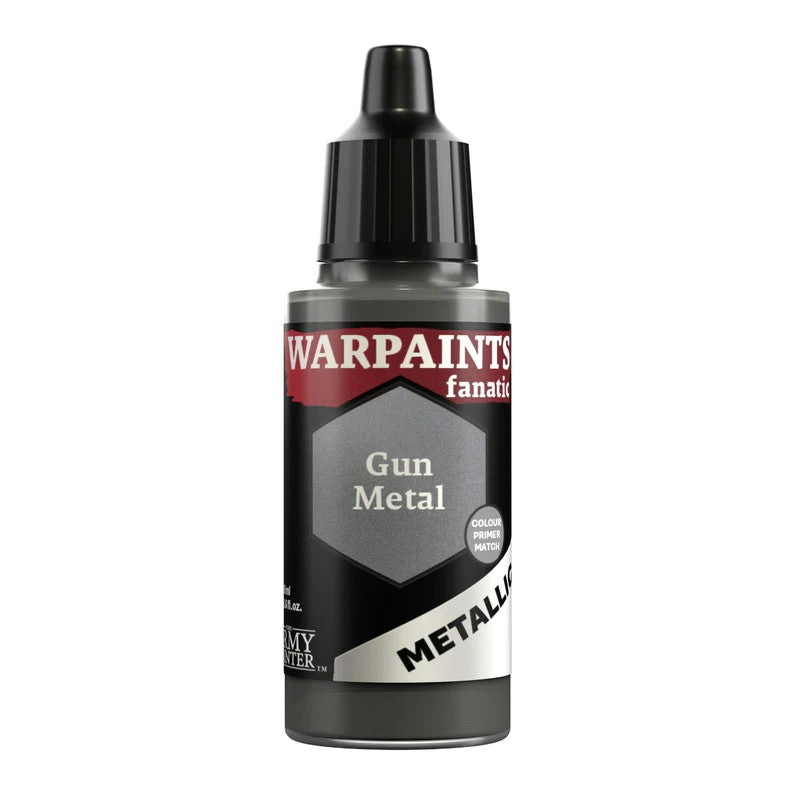 ARMY PAINTER: WARPAINTS FANATIC METALLIC GUN METAL