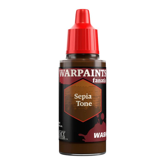 ARMY PAINTER: WARPAINTS FANATIC WASH SEPIA TONE