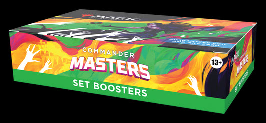 COMMANDER MASTERS SET BOOSTER DISPLAY BOX