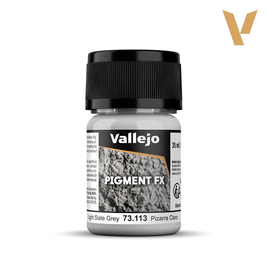 VALLEJO PIGMENTS: LIGHT SLATE GREY (35 ML)