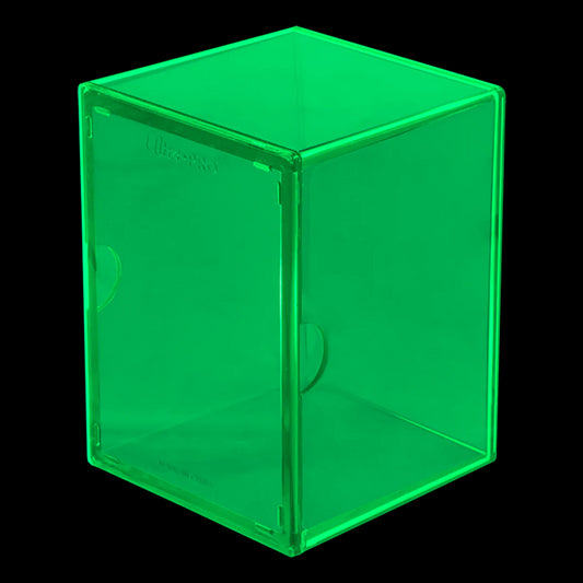ULTRA PRO ECLIPSE 2-PIECE DECK BOX LIME GREEN