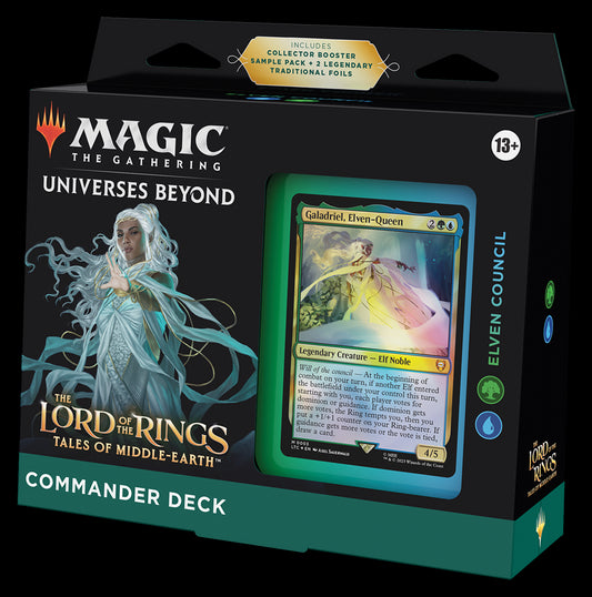 MAGIC: THE GATHERING - COMMANDER DECK - THE LORD OF THE RINGS: TALES OF MIDDLE-EARTH: ELVEN COUNCIL