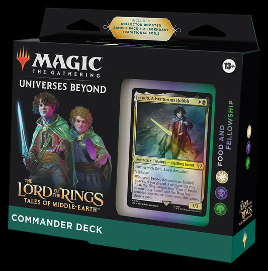 MAGIC: THE GATHERING - COMMANDER DECK - THE LORD OF THE RINGS: TALES OF MIDDLE-EARTH: FOOD AND FELLOWSHIP