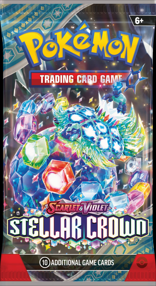 POKEMON TCG: SCARLET & VIOLET - STELLAR CROWN BOOSTER PACK