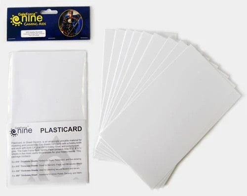 GF9 TOOLS: PLASTICARD VARIETY PACK (9 PIECES)
