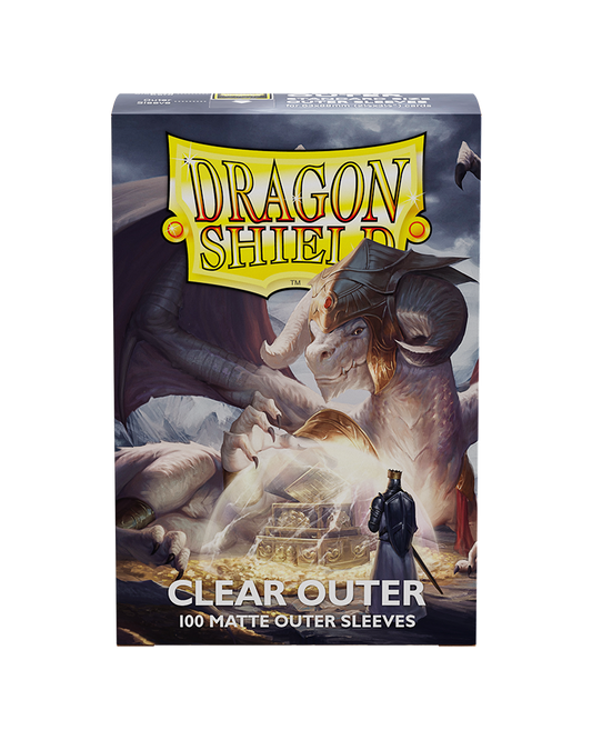 DRAGON SHIELD CARD SLEEVES: CLEAR OUTER SLEEVES