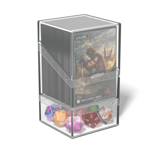 ULTIMATE GUARD BOULDER´N´TRAY DECK CASE 100+ STANDARD SIZE CLEAR