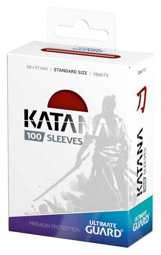 ULTIMATE GUARD KATANA SLEEVES RED (100)