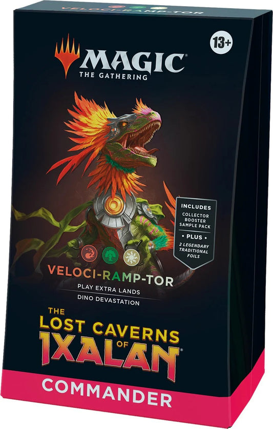 THE LOST CAVERNS OF IXALAN COMMANDER DECK - VELOCI-RAMP-TOR