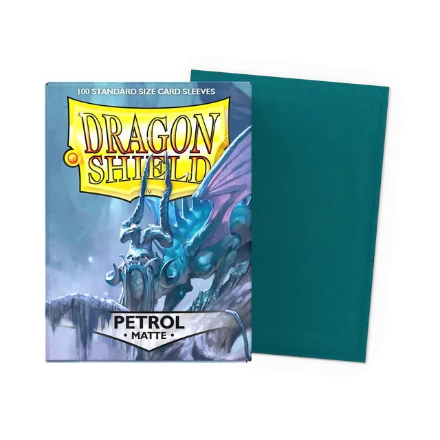 DRAGON SHIELD CARD SLEEVES STANDARD MATTE PETROL 100