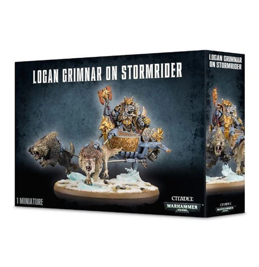 SPACE WOLVES: LOGAN GRIMNAR ON STORMRIDER