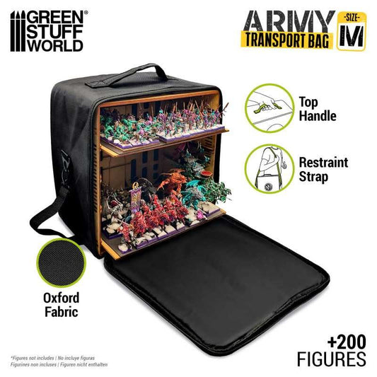 GREEN STUFF WORLD: ARMY TRANSPORT BAG - M