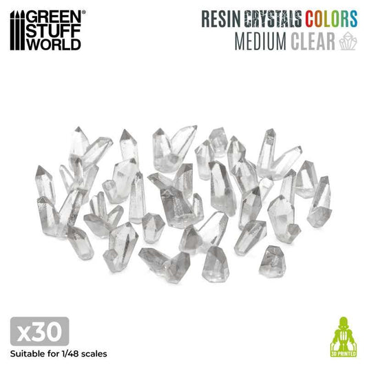 GREEN STUFF WORLD: RESIN CRYSTALS CLEAR (MEDIUM)