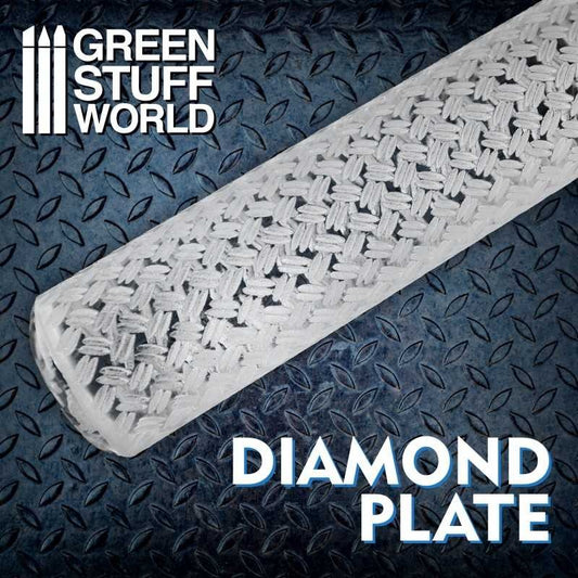 GREEN STUFF WORLD: DIAMOND PLATE (ROLL PIN)