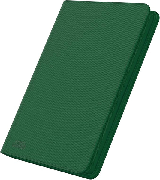 ULTIMATE GUARD : ZIPFOLIO 360 - 18-POCKET - XENOSKIN - GREEN
