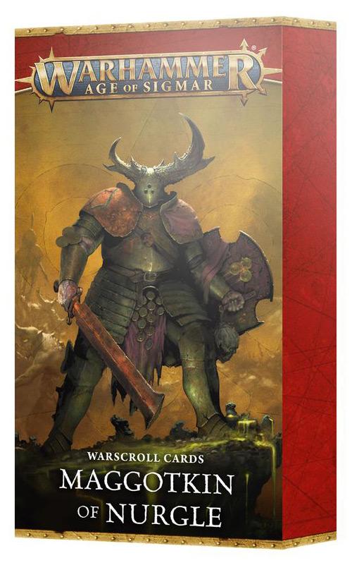 WARSCROLL CARDS: MAGGOTKIN OF NURGLE