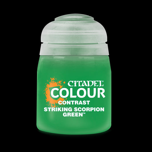 CONTRAST: STRIKING SCORPION GREEN