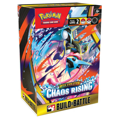 POKÉMON TCG: MEGA EVOLUTION – CHAOS RISING BUILD & BATTLE BOX