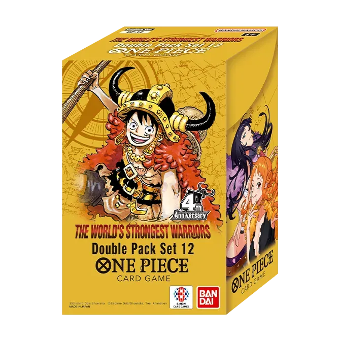 ONE PIECE CARD GAME - DOUBLE PACK SET VOL.12 [DP-12] (MAX 2 PER KUND)