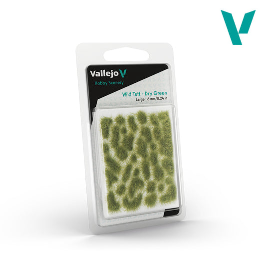 VALLEJO: WILD TUFT DRY GREEN 6MM