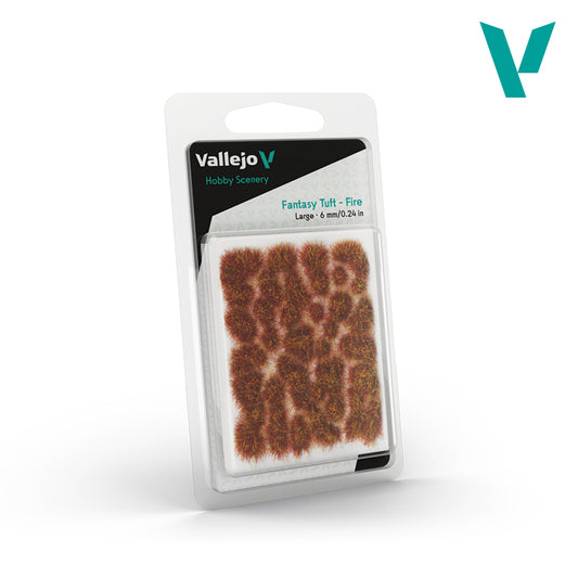 VALLEJO: FANTASY TUFT FIRE 6MM